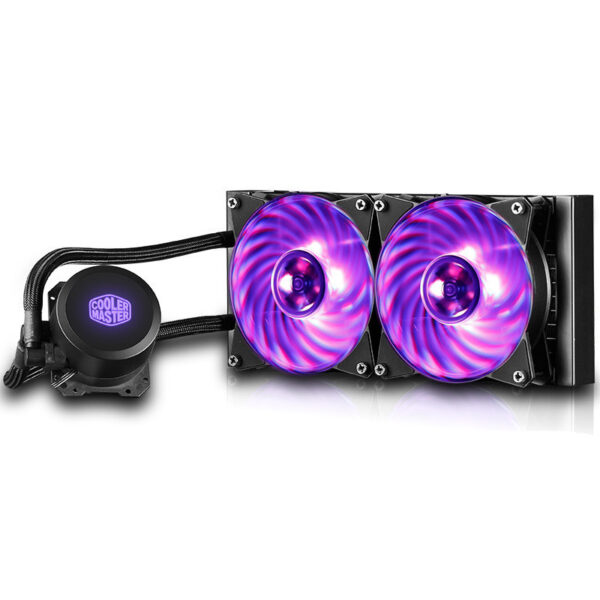 1618553124145.jpg Cooler Master 240Rgb Cpu Water Cooling Dual Chamber Water Pump Micro-Channel Design Balanced Fan