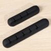 2286970762448.jpg Silicone USB Cable Winder Desktop Cable Organizer Management Multipurpose Clips Cables Protector For Wired Headphones