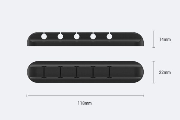 937559329179.jpg Silicone USB Cable Winder Desktop Cable Organizer Management Multipurpose Clips Cables Protector For Wired Headphones