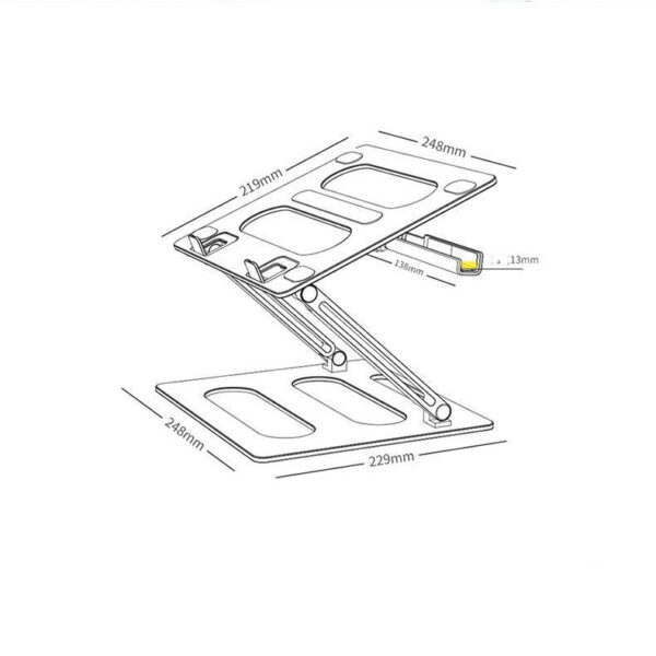 df90caab-d068-431c-af6d-d7644a2d800e.jpg Metal Laptop Stand Office Adjustable Lift Table